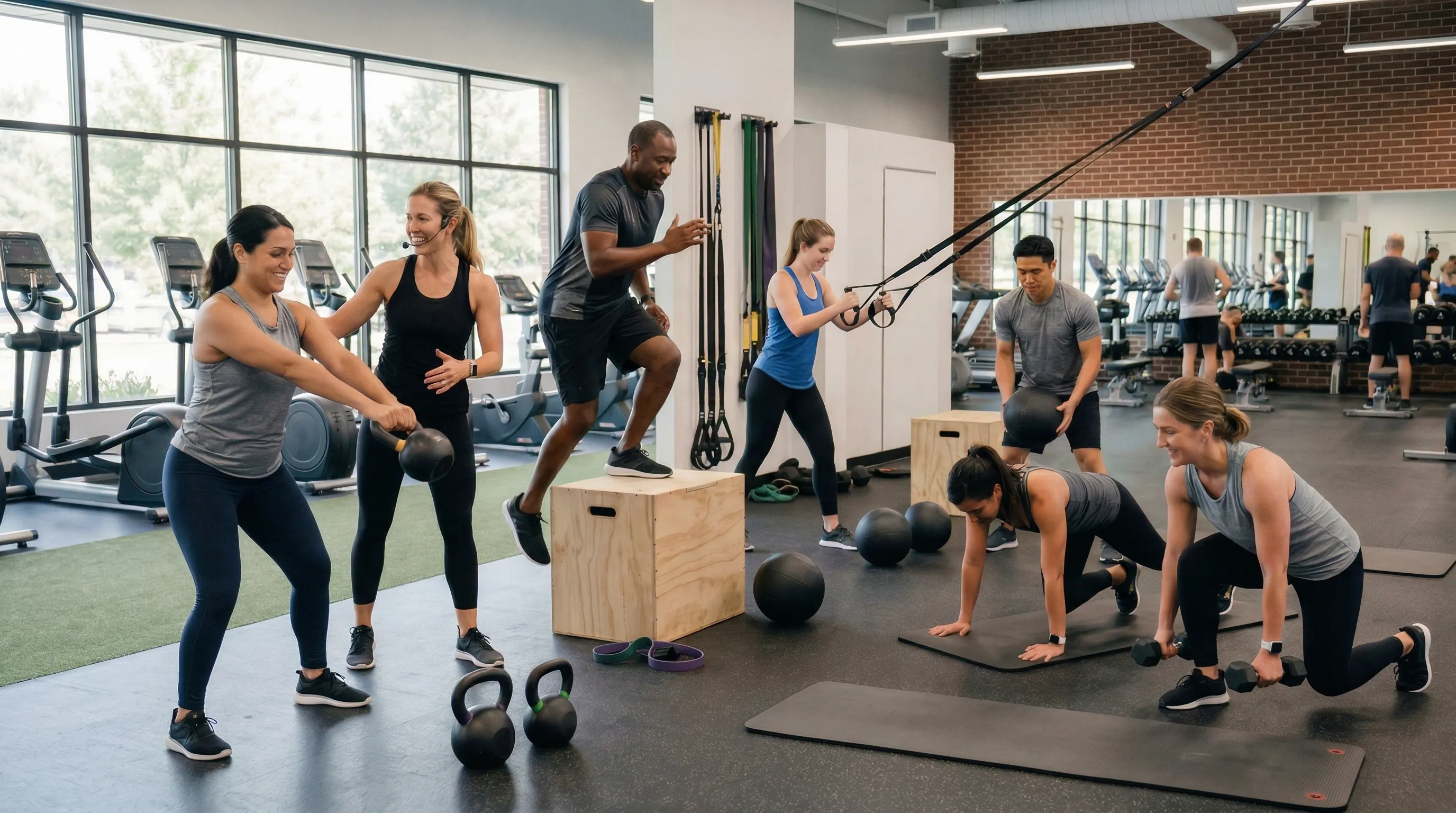Fitvana high-intensity interval training class