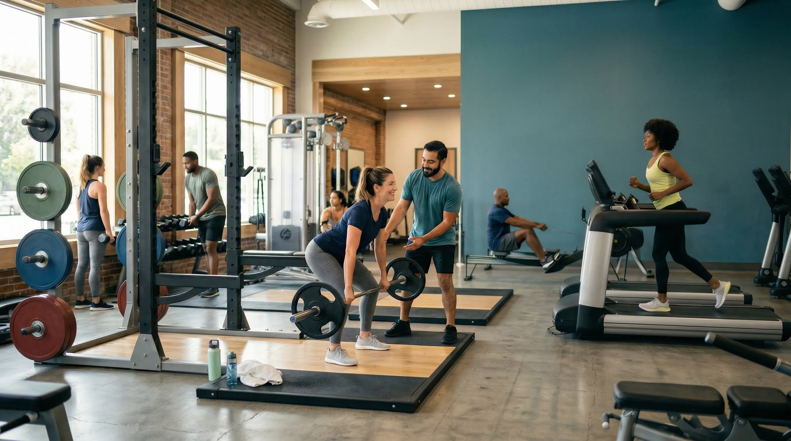 Fitvana community gym interior